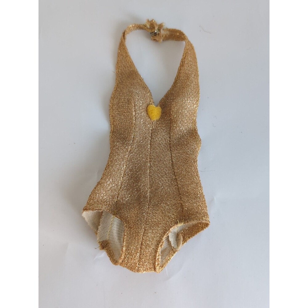 Ideal Tiffany Taylor Doll Gold Bodysuit Swimsuit MCM 70s